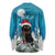 Iceland Christmas Long Sleeve Shirt Merry Yule Cat - Wonder Print Shop