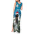 Iceland Christmas Tank Maxi Dress Merry Yule Cat