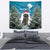 Iceland Christmas Tapestry Merry Yule Cat