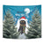 Iceland Christmas Tapestry Merry Yule Cat