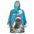 Iceland Christmas Wearable Blanket Hoodie Merry Yule Cat