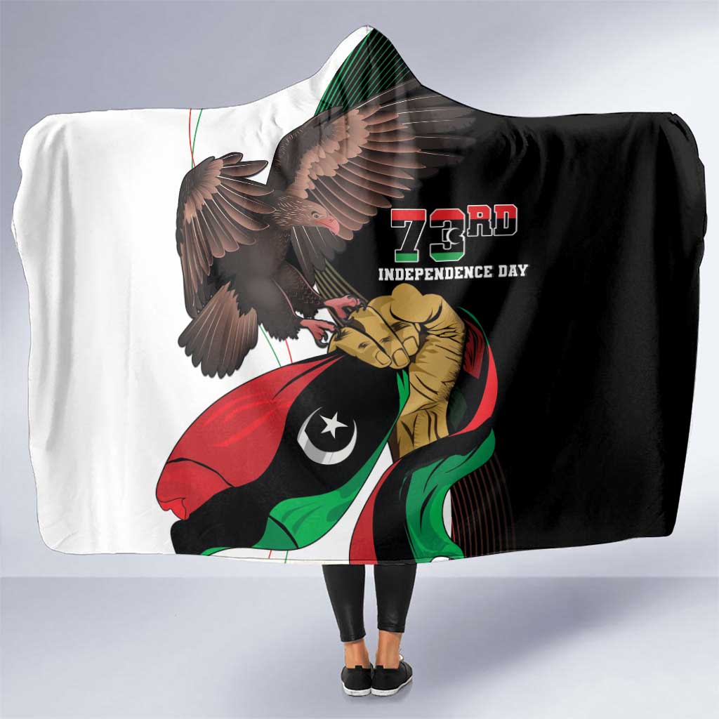 Libya 73rd Anniversary Independence Day Hooded Blanket