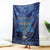 Hanukkah Jewish Festival Blanket Meronah With Star Of David