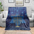 Hanukkah Jewish Festival Blanket Meronah With Star Of David