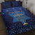 Hanukkah Jewish Festival Quilt Bed Set Meronah With Star Of David - Wonder Print Shop