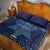 Hanukkah Jewish Festival Quilt Bed Set Meronah With Star Of David - Wonder Print Shop