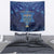 Hanukkah Jewish Festival Tapestry Meronah With Star Of David