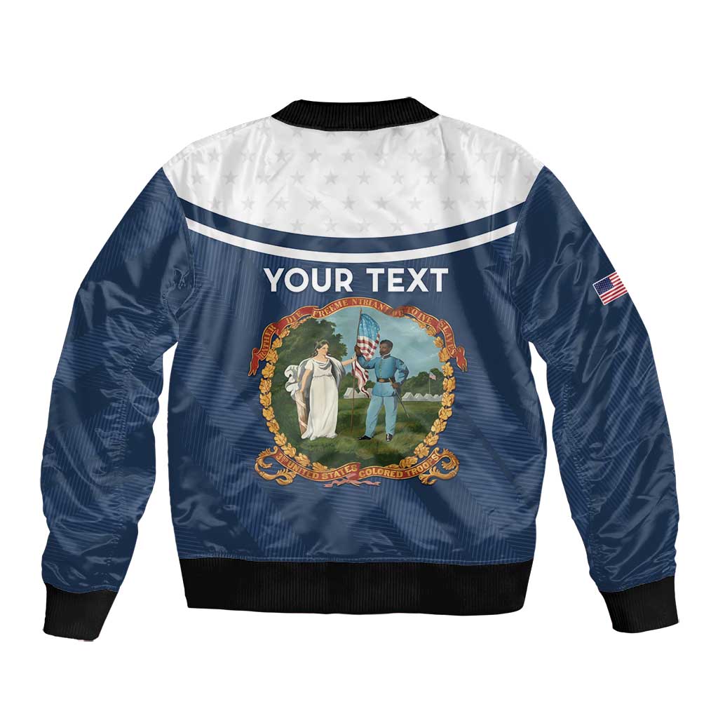 Personalized 3rd United States Colored Troops Bomber Jacket E Pluribus Unum - Wonder Print Shop