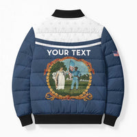 Personalized 3rd United States Colored Troops Bomber Puffer Jacket E Pluribus Unum - Wonder Print Shop
