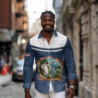 Personalized 3rd United States Colored Troops Long Sleeve Button Shirt E Pluribus Unum - Wonder Print Shop