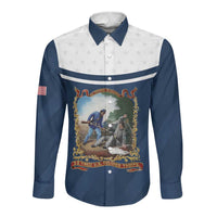 Personalized 22nd United States Colored Troops Long Sleeve Button Shirt E Pluribus Unum - Wonder Print Shop