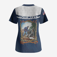Personalized 22nd United States Colored Troops Scrub Top E Pluribus Unum - Wonder Print Shop