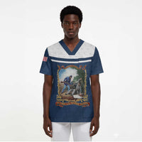 Personalized 22nd United States Colored Troops Scrub Top E Pluribus Unum - Wonder Print Shop