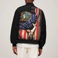 3rd United States Colored Troops Bomber Jacket Flag of Freedom - Wonder Print Shop