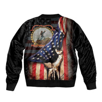 24th Regiment USCT Bomber Jacket Flag of Freedom - Wonder Print Shop