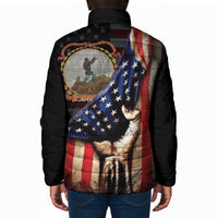 24th Regiment USCT Padded Jacket Flag of Freedom - Wonder Print Shop