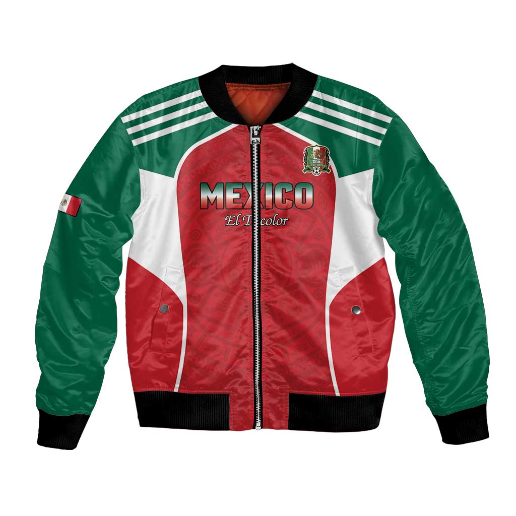 Custom Mexico Football 2026 Bomber Jacket Viva El Tri