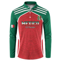 Custom Mexico Football 2026 Button Sweatshirt Viva El Tri