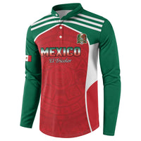 Custom Mexico Football 2026 Button Sweatshirt Viva El Tri