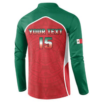 Custom Mexico Football 2026 Button Sweatshirt Viva El Tri