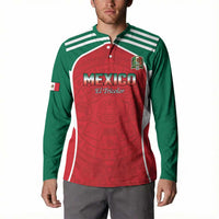 Custom Mexico Football 2026 Button Sweatshirt Viva El Tri