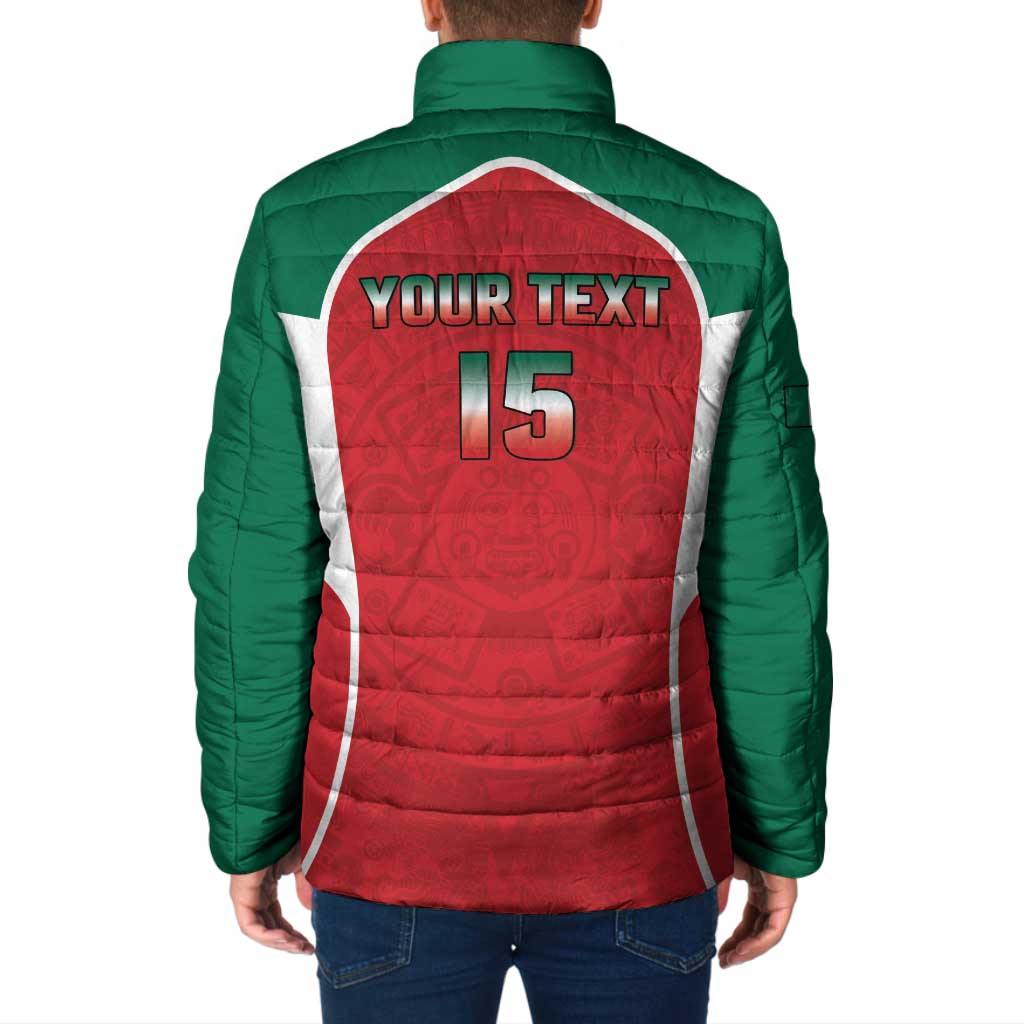 Custom Mexico Football 2026 Padded Jacket Viva El Tri