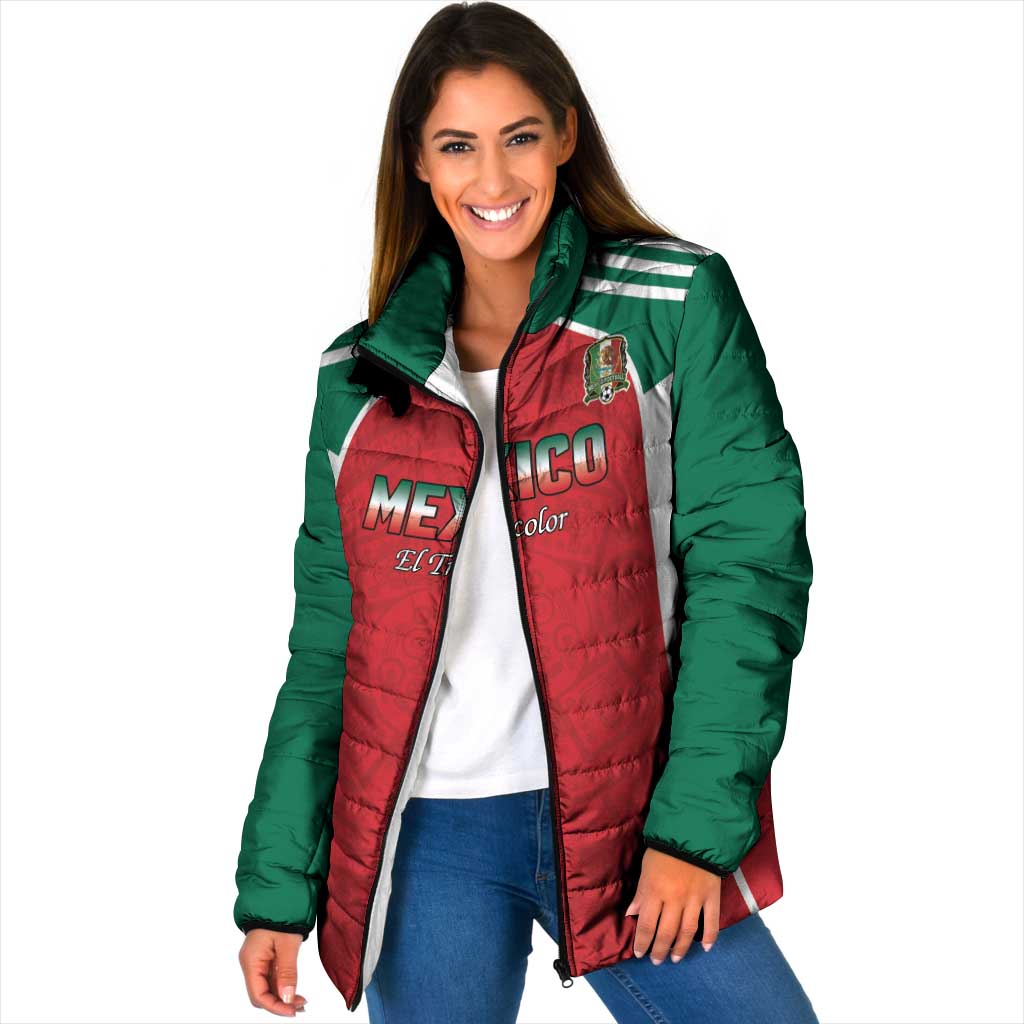 Custom Mexico Football 2026 Padded Jacket Viva El Tri