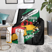 Nigeria Juneteenth Blanket Africa Map - Happy Freedom Day