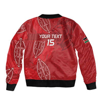 Kenya Rugby Custom Bomber Jacket Go Champions Simbas - Red Color