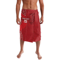 Kenya Rugby Custom Lavalava Go Champions Simbas - Red Color