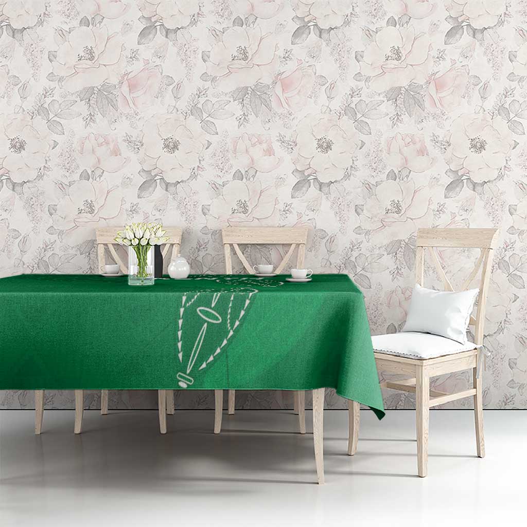Kenya Rugby Tablecloth Go Champions Simbas - Green Color
