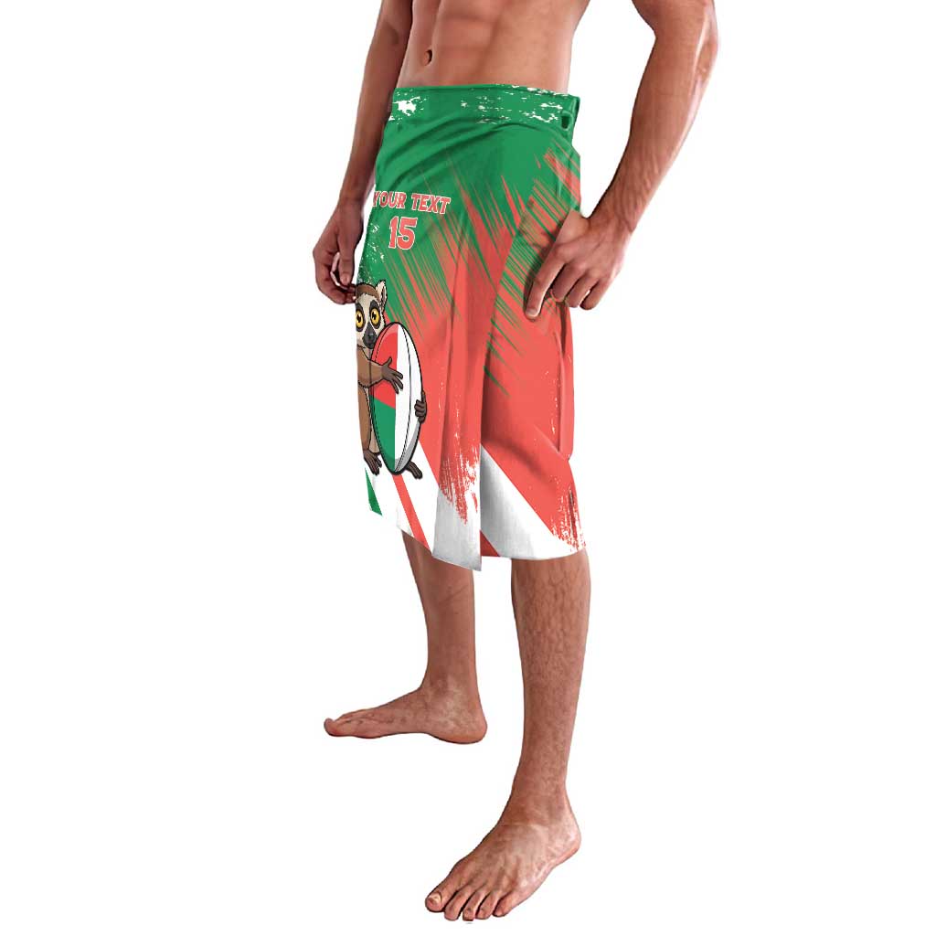 Madagascar Rugby Custom Lavalava Go Les Makis - Wonder Print Shop