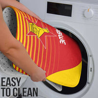 Zimbabwe Cricket Bathroom Set Go Chevrons Go - Wonder Print Shop