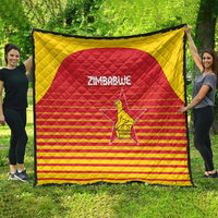 Zimbabwe Cricket Quilt Go Chevrons Go - Wonder Print Shop