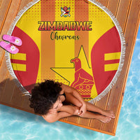 Zimbabwe Cricket Beach Blanket Go Champions LT15