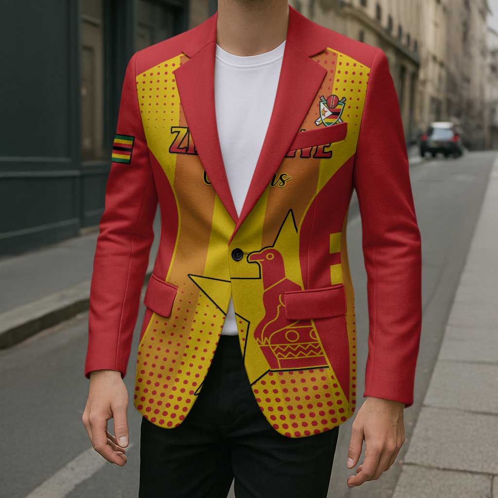 Custom Zimbabwe Cricket Blazer Go Champions - Wonder Print Shop