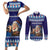 Iceland Christmas Askasleikir Couples Matching Short Sleeve Bodycon Dress and Long Sleeve Button Shirt The Yule Lads Bowl Licker - Wonder Print Shop