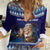 Iceland Christmas Askasleikir Women Casual Shirt The Yule Lads Bowl Licker