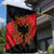 Albania Independence Day Garden Flag Albanian Eagle - Grunge Style - Wonder Print Shop