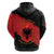 Albania Independence Day Hoodie Albanian Eagle - Grunge Style - Wonder Print Shop