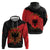 Albania Independence Day Hoodie Albanian Eagle - Grunge Style - Wonder Print Shop