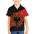 Albania Independence Day Kid Hawaiian Shirt Albanian Eagle - Grunge Style - Wonder Print Shop