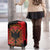 Albania Independence Day Luggage Cover Albanian Eagle - Grunge Style - Wonder Print Shop