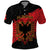 Albania Independence Day Polo Shirt Albanian Eagle - Grunge Style - Wonder Print Shop