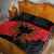 Albania Independence Day Quilt Bed Set Albanian Eagle - Grunge Style - Wonder Print Shop