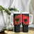 Albania Independence Day Tumbler With Handle Albanian Eagle - Grunge Style - Wonder Print Shop