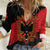 Albania Independence Day Women Casual Shirt Albanian Eagle - Grunge Style