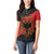 Albania Independence Day Women Polo Shirt Albanian Eagle - Grunge Style - Wonder Print Shop