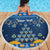 Personalised Jewish Hanukkah Xmas Beach Blanket Merry Chrismukkah - Wonder Print Shop