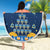 Personalised Jewish Hanukkah Xmas Beach Blanket Merry Chrismukkah - Wonder Print Shop